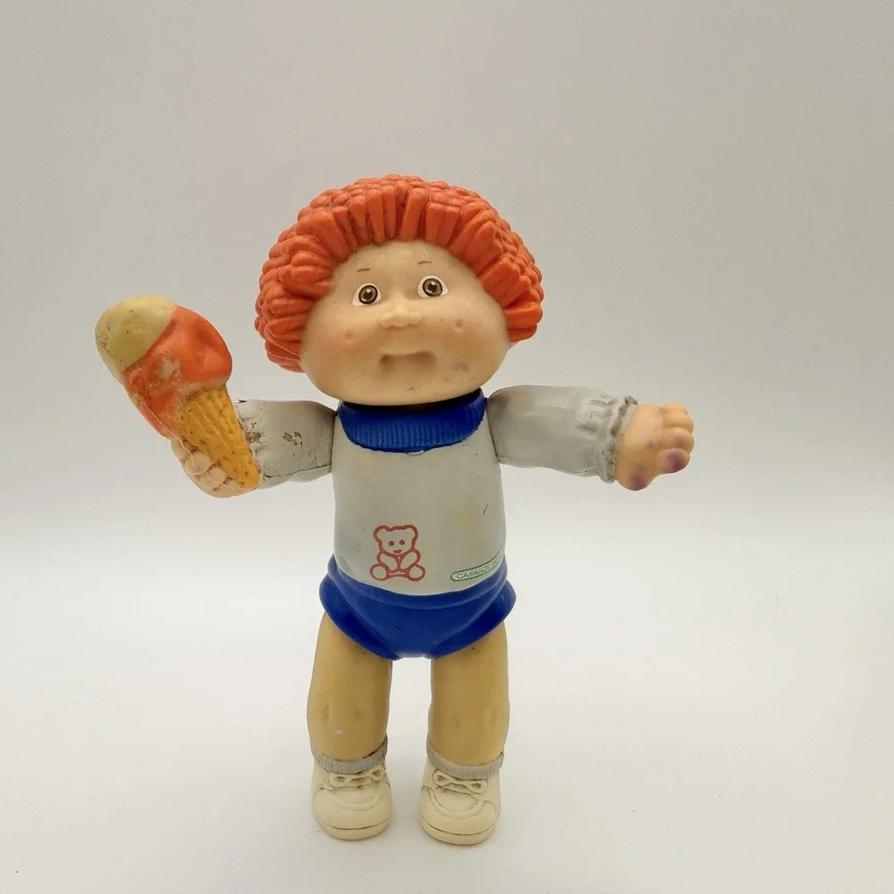 Lot 3 CPK Cabbage Patch Kids Mini‎ PVC Doll Figurine Figures Yarn Hair 1984/1992